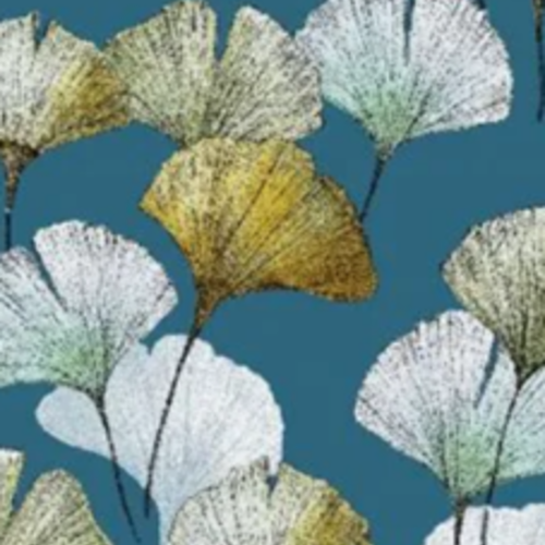 Tissu enduit  fleuri outdoor, tissu à motifs fleurs, fibre textile, textile ameublement, garniture, etoffe, tapisserie,