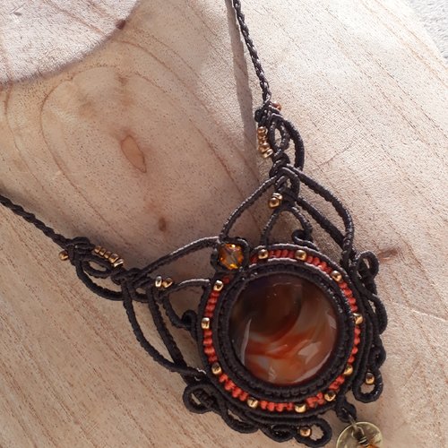 Collier pierre naturelle