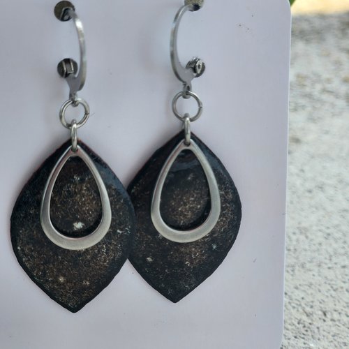 Boucles cuivre émaillé