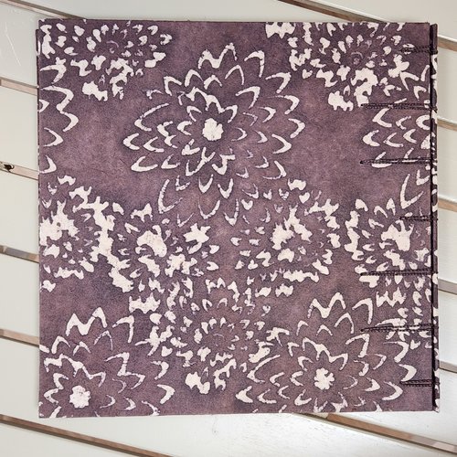 Carnet relié nature papier lokta