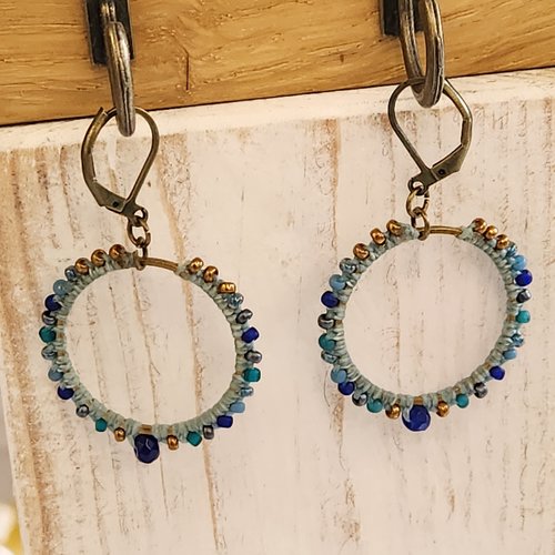 Boucles macramé