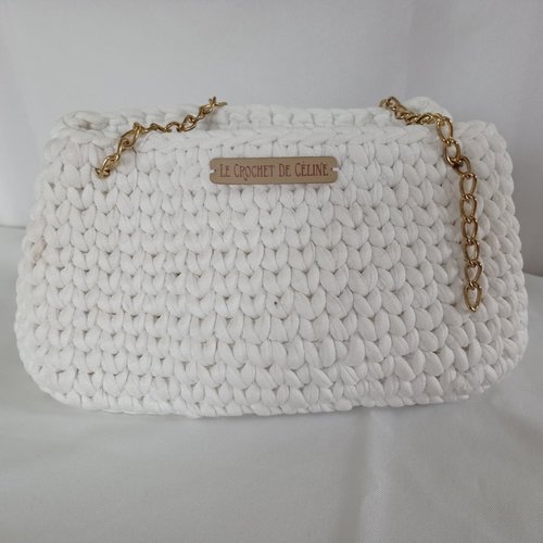 Sac à main blanc