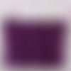 Sac violet en laine à torsades