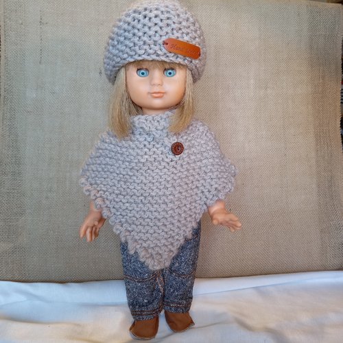 Tenue complète poupée 40 cm, habit émilie petitcollin, vêtement marie-françoise ,ensemble poupée 39 cm