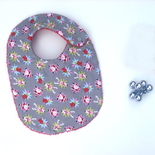 Bavoir dès la naissance "noël"