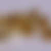 100 calottes en métal doré 8x6.5 mm - beads caps