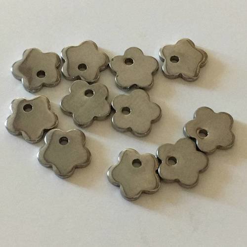 10 tags, breloques, charms 6mm