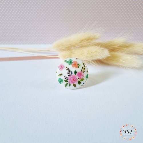 Bague secret de roses
