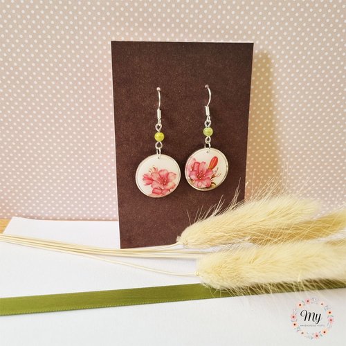 Boucles d'oreilles "liliium"