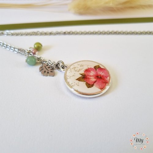 Collier "hibiscus"2