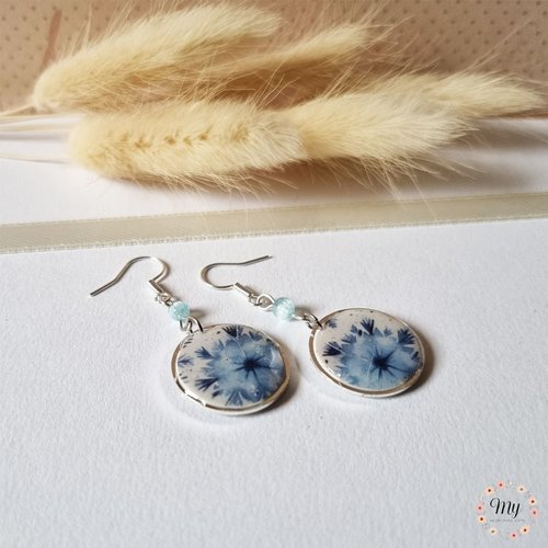 Boucles d'oreilles "flocons"2