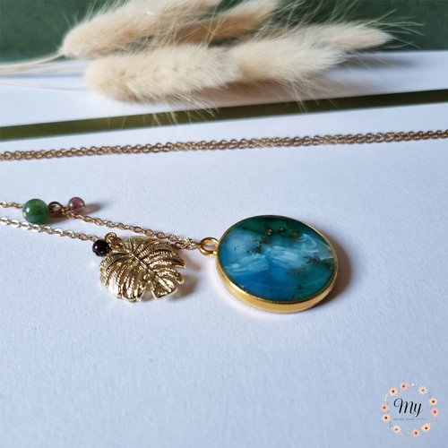 Collier "aurore boréale"