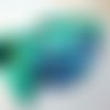 Sac banane en wax femme turquoise/vert,bleu, pratique, artisanat africain, sac banane bandoulière, cadeau maîtresse, maman