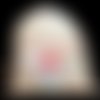 Pochon de noël personnalisable en coton avec cordon de serrage "livraison rien que pour toi"– hotte gnome