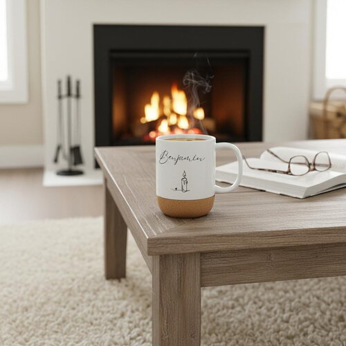 Mug personnalisé cadeau décor bougie | fête - cadeau - anniversaire