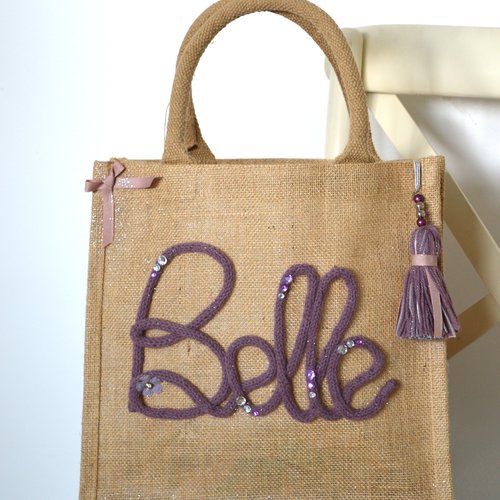 Sac en jute taille m