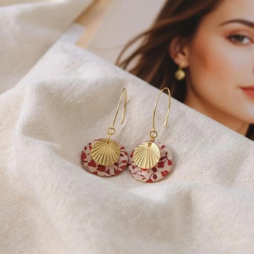 Boucles d'oreilles longues liberty