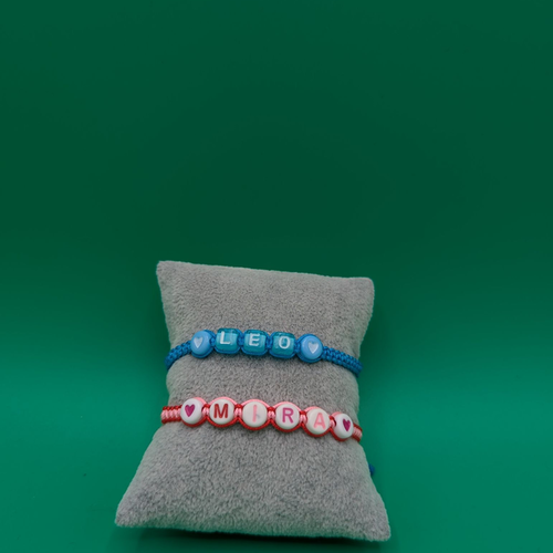 Bracelet prénom personnalisé