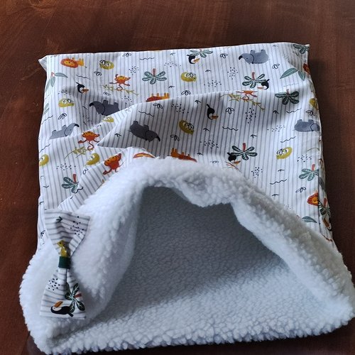 Sac à chat douillet