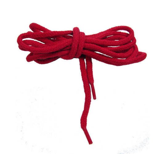 lacets rouges ronds