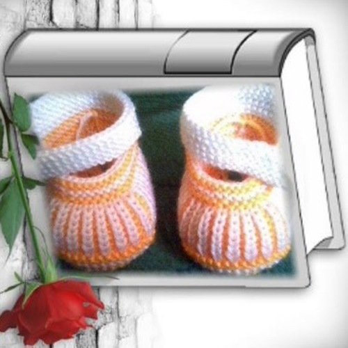 Master class( étape par  étape) en photo format pdf  fabrication fait main chaussons -chaussettes en laine