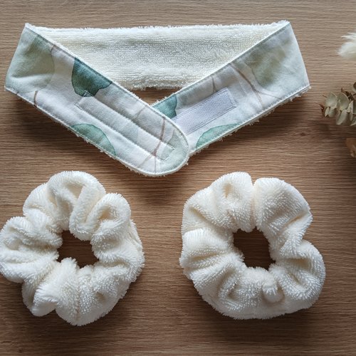 Bandeau visage et ses chouchous - " eclosion "