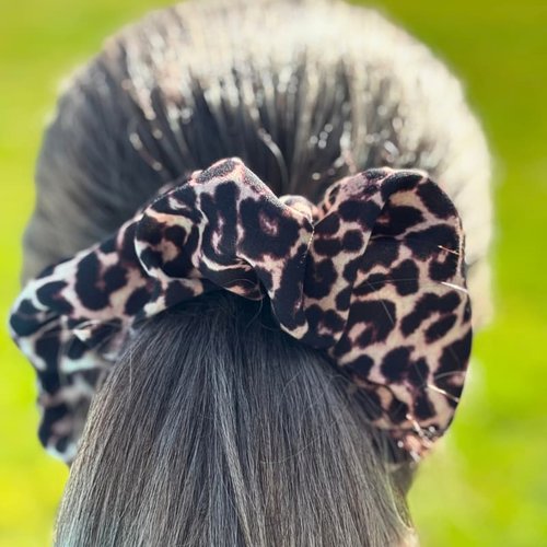Chouchou en tissu pour les cheveux, éco-responsable