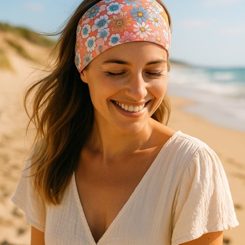Bandeau cheveux femme, fait main et éco-responsable