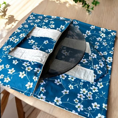 Sac à tarte en tissu enduit intérieur et exterieur