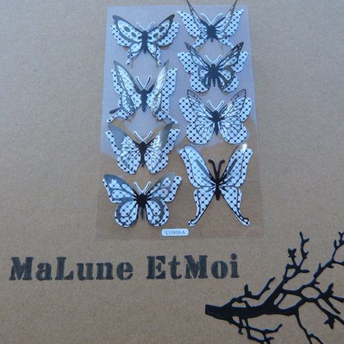 Stickers papillons