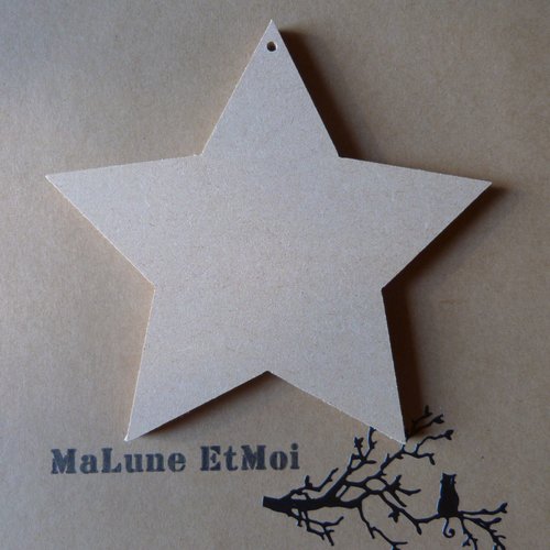 Etoile en mdf
