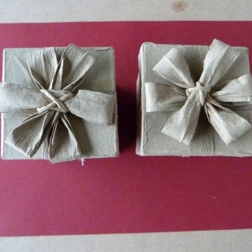 Lot 2 boites "cadeau"