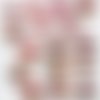 Lot de 16 stickers autocollants transparents champignon (lot 3)