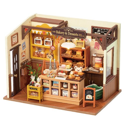 Kit de montage - diy - miniature house - maison miniature - maison de pâtisserie de becka