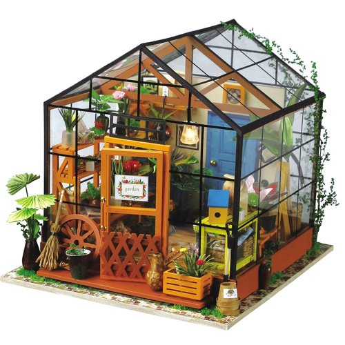 Kit de montage - diy - miniature house - maison miniature - la maison verte de cathy - cathy’s green house