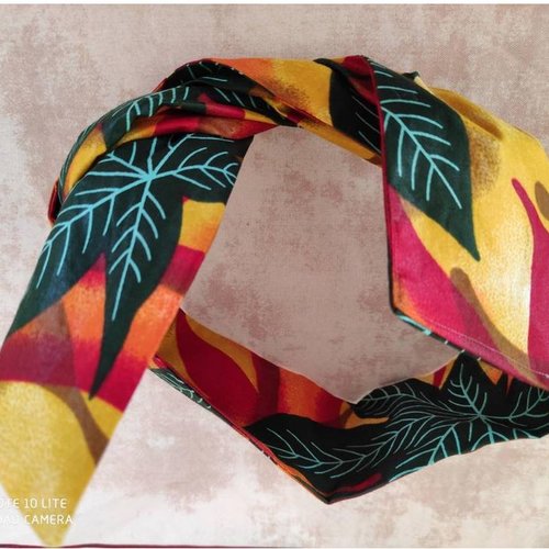 001 - bandeau en wax avec un fil semi rigide