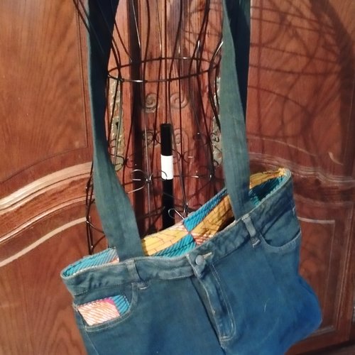J1 - 002 : sac jeans et wax