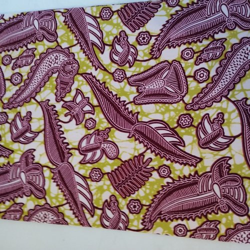 C2 - 001 : chemises à élastique 3 rabats - wax- format a4