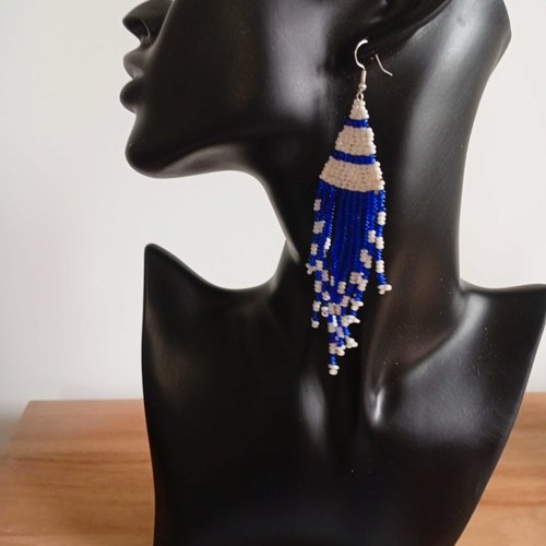 B-017 - boucle d'oreilles massaï