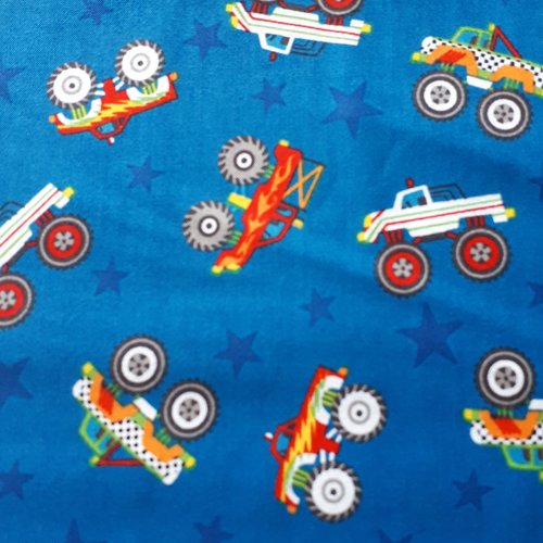 Tissu patchwork enfant- 4 x 4 - coupon 45 x 55 cm