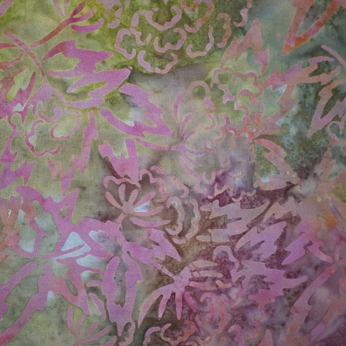 Tissu patchwork batik  - coupon 45 x 55 cm