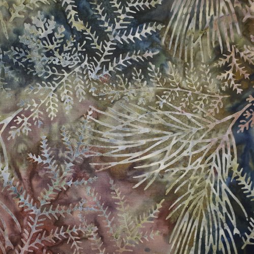 Tissu patchwork batik  - coupon 45 x 55 cm