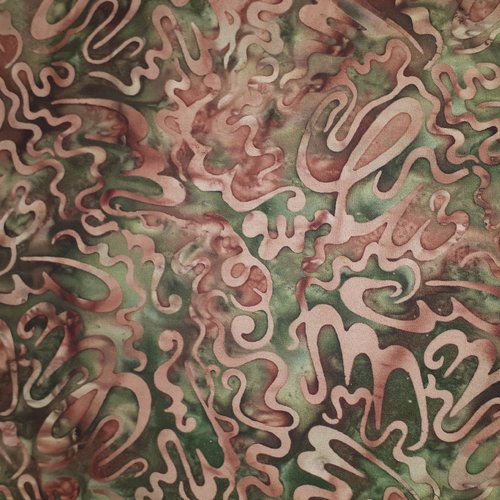 Tissu patchwork batik  - coupon 45 x 55 cm