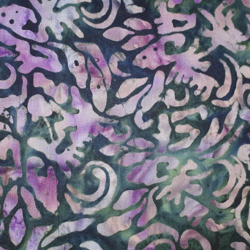 Tissu patchwork batik  - coupon 45 x 55 cm