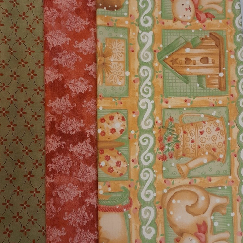 Coupons tissus patchwork assortis