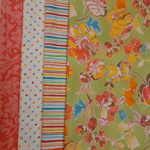 Coupons tissus patchwork assortis