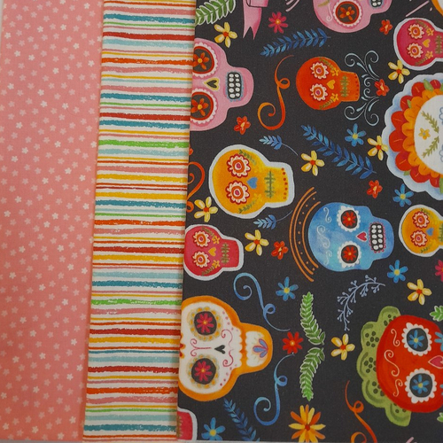 Coupons tissus patchwork assortis