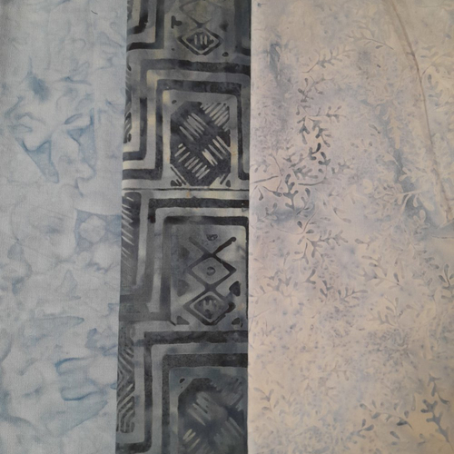 Coupons tissus patchwork assortis - batik