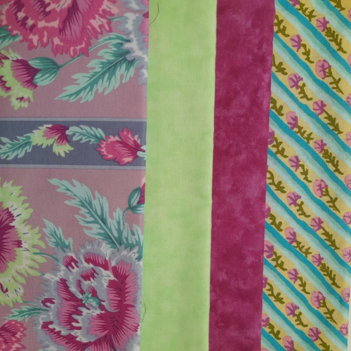 Coupons tissus patchwork assortis