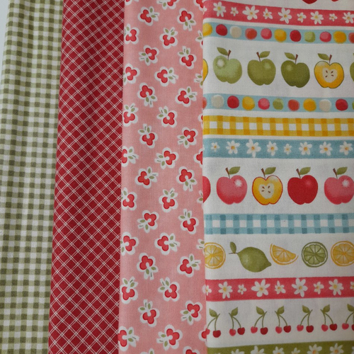 Coupons tissus patchwork assortis